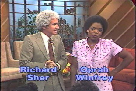 Oprah Winfrey and Richard Sher