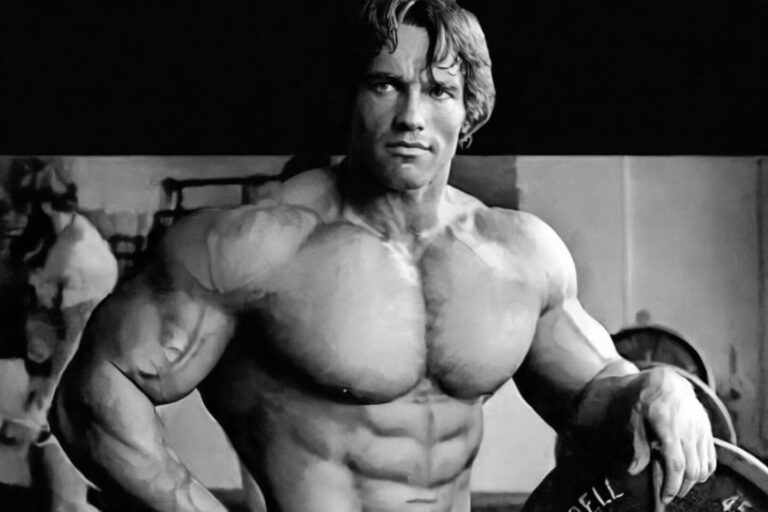 young Arnold Schwarzenegger bodybuilder