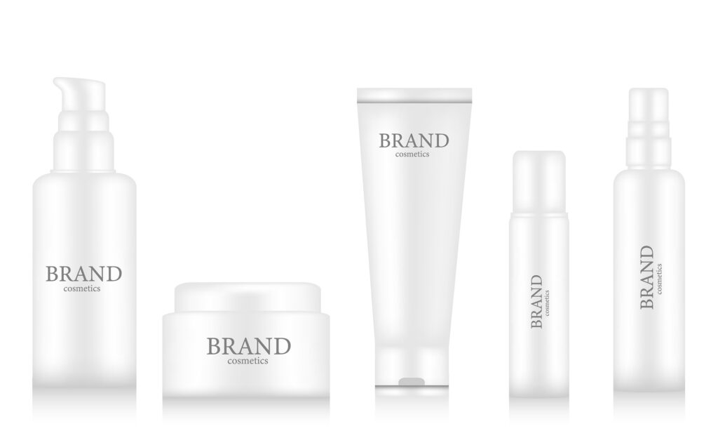cosmetic products from a brand